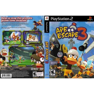 แผ่นเกมส์ PS2 Ape Escape 3    คุณภาพ ส่งไว (DVD)