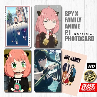 โฟโต้การ์ด ลายการ์ตูนอะนิเมะ SPY x Family Anya Part 1 การ์ด สําหรับเก็บสะสม