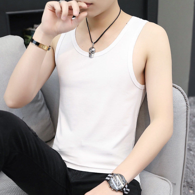 ﹊FGN1/2 T-in Two's vest tight movement within a man Threeless rendFGN1/2 Pieces men's Sports Inner wear sleeveless Bot #3
