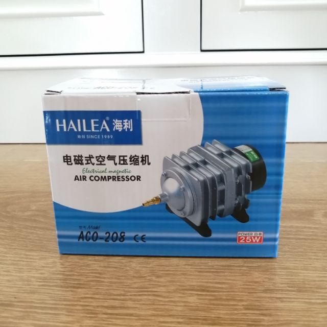 ปั๊มลมลูกสูบ hailea aco208​ (มีของพร้อมส่งค่ะ🔥🔥)​