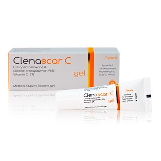 Clenascar C Gel 7g คลีนาสการ์ ซี ซิลิโคนเจล หลอดส้ม