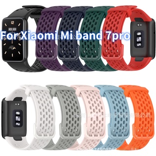 สายนาฬิกาข้อมือซิลิโคน แบบเปลี่ยน สําหรับ Xiaomi Mi Band 7 Pro Xiaomi Mi Band 7Pro