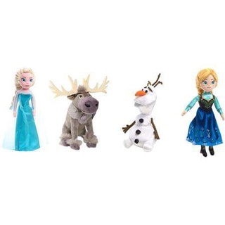 == SALE == Disney Frozen Talking Plush Bean Collector Set ตุ๊กตานุ่มพูดได้ ขนาด 8 นิ้ว มีเป็นเซ็ตตามรูปของแท้งานอเมริกา