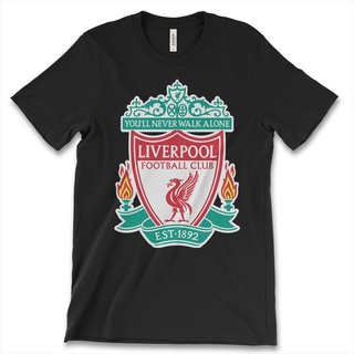 ขายดี เสื้อยืดลําลอง แขนสั้น พิมพ์ลาย You Will Never Walk Alone Foot Ball Club EST 1892 Tees KApcno41JGdjnk38 สําหรับผู้