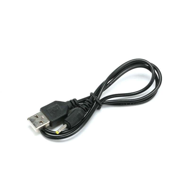 สายชาร์จรูกลม USB to DC2.0/2.5/3.5/5.5MM อินเทอร์เฟซข้อมูลสายไฟสายชาร์จสากล