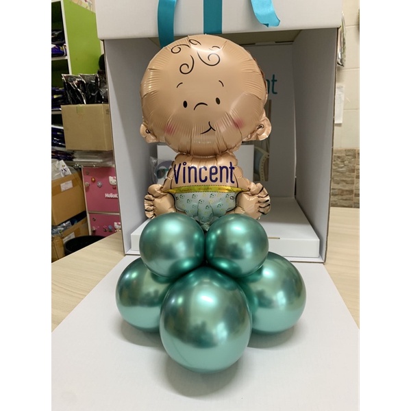 ลูกโป่งฟอยล์เด็ก ลูกโป่งขวดนมเด็ก Baby balloon (พร้อมส่ง) รูปที่ 5