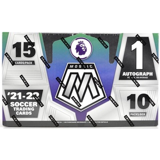 พร้อมส่ง !!! 2021-22 Panini Mosaic Premier League EPL Soccer Hobby Box