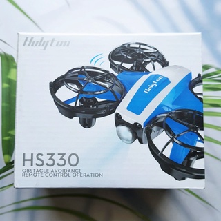 (Holyton®) HS330 Mini Drone Remote Control Operation 3 Batteries Toy for Kids โดรนขนาดเล็ก ของเล่นสำหรับเด็ก สีน้ำเงิน