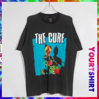 เสื้อคู่ - เสื้อ Cure ธรรมดา Tshirt วินเทจเสื้อเชิ้ตเสื้อเจอร์ซีย์ Tshirt สําหรับผู้ชายเสื้อยืดคู่เ