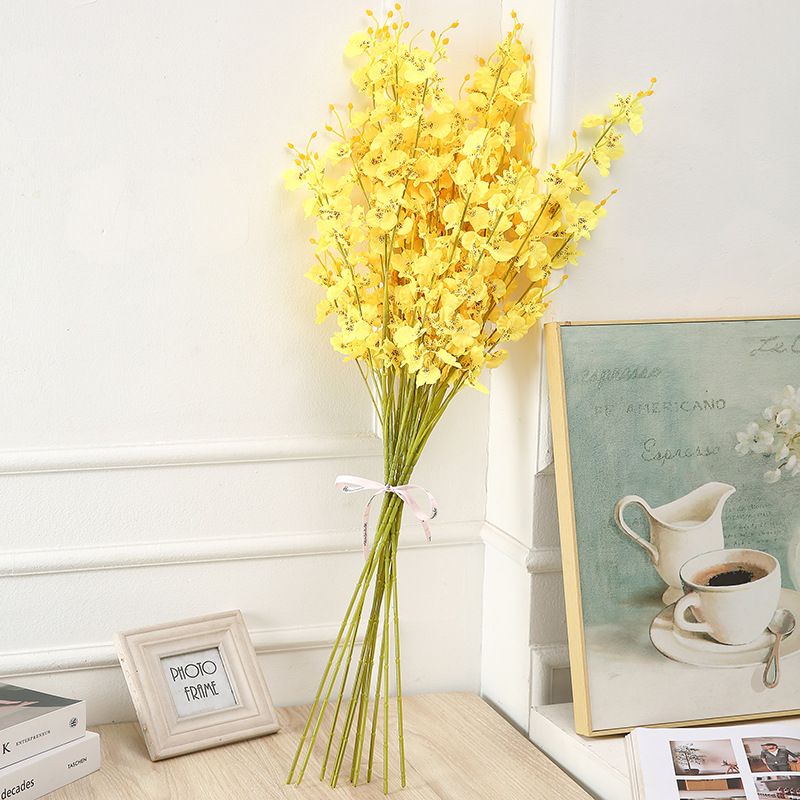 Theana Dancing Lady Orchid - ดอกไม้ประดิษฐ์ 95 ซม. ของตกแต่งบ้าน