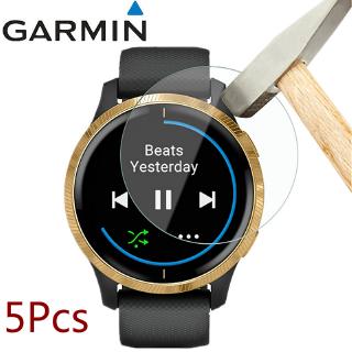 5 ชิ้น Garmin Venu Vivoactive 4 Vivoactive 4s Vivomove ป้องกันหน้าจอ ฟิล์มป้องกัน HD ฟิล์มป้องกันรอยขีดข่วน