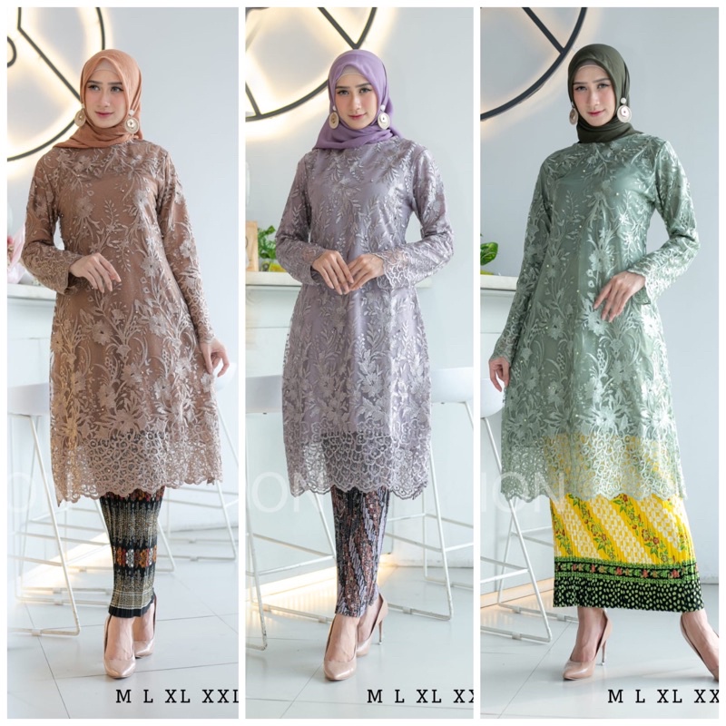 Ek -> Tunic Javanese Blouse - Javanese Blouse - MODERN Javanese Blouse SET - Tunic Javanese Blouse -