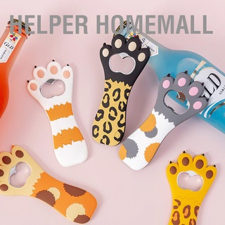 Helper Homemall ที่เปิดขวด ซิลิโคนแม่เหล็ก ลายการ์ตูนอุ้งเท้าแมวน่ารัก อเนกประสงค์ สีสันสดใส พร้อมตู้เย็น สําหรับบ้าน