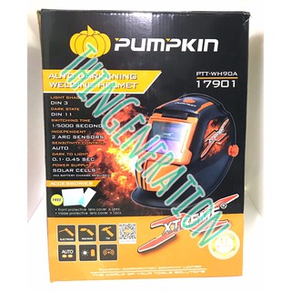 PUMPKIN หน้ากากเชื่อม ปรับแสงอัตโนมัติ Xtreme Plus รุ่น PTT-WH90A