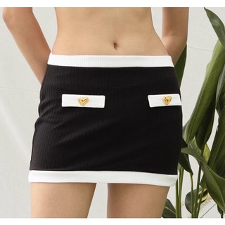 Tracy mini skirt  กระโปรง มินิ เอวต่ำ ฟรีไซส์