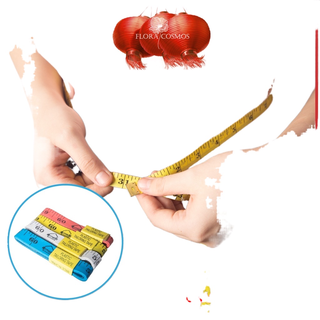 product❡▲150Cm Body Measuring Tape Measure Waist Ruler Sewing Cloth Tape Measure