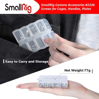 🔥ส่งไวจากไทย🔥Smallrig ชุดสกรู สําหรับอุปกรณ์เสริมกล้อง #2326