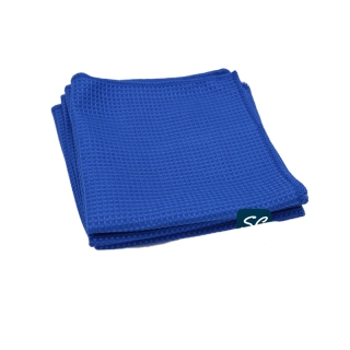 โปรโมชั่น : ผ้าเช็ดกระจก Waffle Weave  เช็ดแล้วไม่ทิ้งคราบ ขนาด 40x40 CM ใช้งานดี เหมาะสำหรับเช็คกระจกโดยเฉพาะ ราคาถูกจากโรงงาน