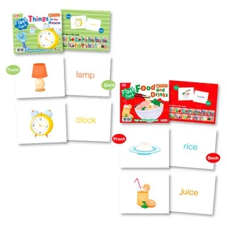 MISBOOK Flash Card เพิ่มศักยภาพการเรียนรู้ให้หนูน้อย 14 หมวด (ซื้อแยกหมวดได้)