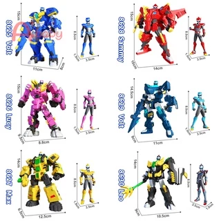 Mini Force Super Dino Power 2 Action Figure หุ่นยนต์ซูเปอร์ไดโนเพาเวอร์ 2 ของเล่นสําหรับเด็ก