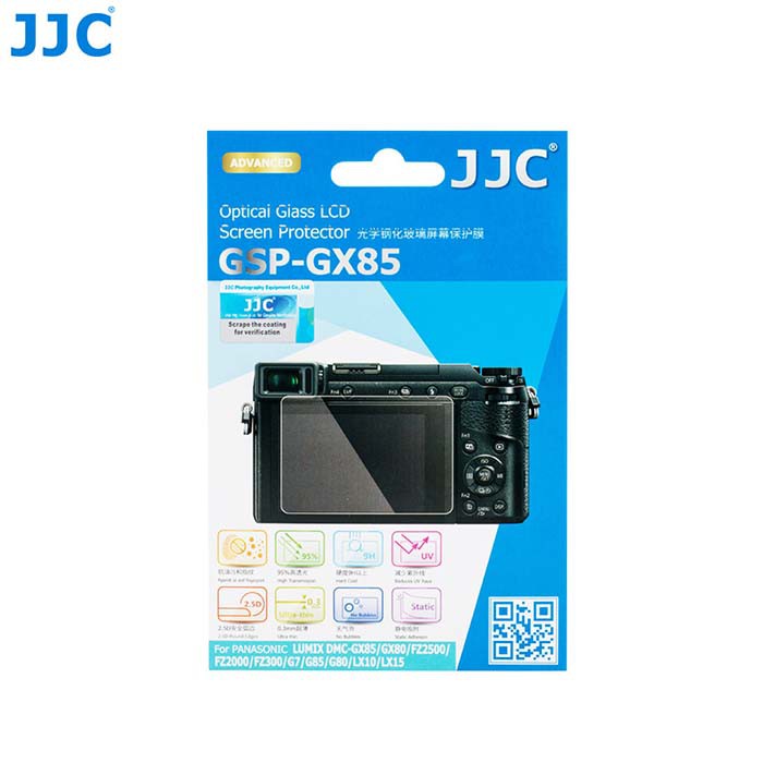 JJC GSP-GX85 PANASONIC GX85 GX80 FZ2000 FZ2500 กระจกเทมเปอร์ปกป้องหน้าจอ
