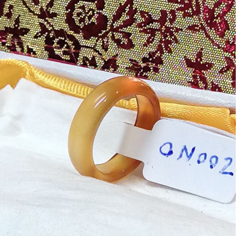 On002 แหวนโมรา ขนาด 7 US