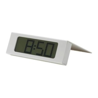VIKIS นาฬิกาปลุก Alarm clock 15*13*5 cm (ขาว)