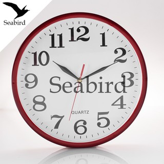 Seabird  นาฬิกา นาฬิกาแขวน นาฬิกาแขวนผนัง นาฬิกาติดผนัง นาฬิกาหน้าปัดสีขาว