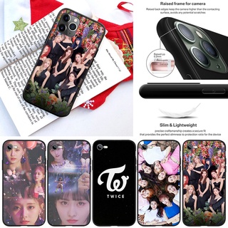 Fl103 เคสโทรศัพท์มือถือแบบนิ่ม ลาย TWICE สําหรับ iPhone 5 5S 6 6S 7 8 11 Pro Max Plus SE XR