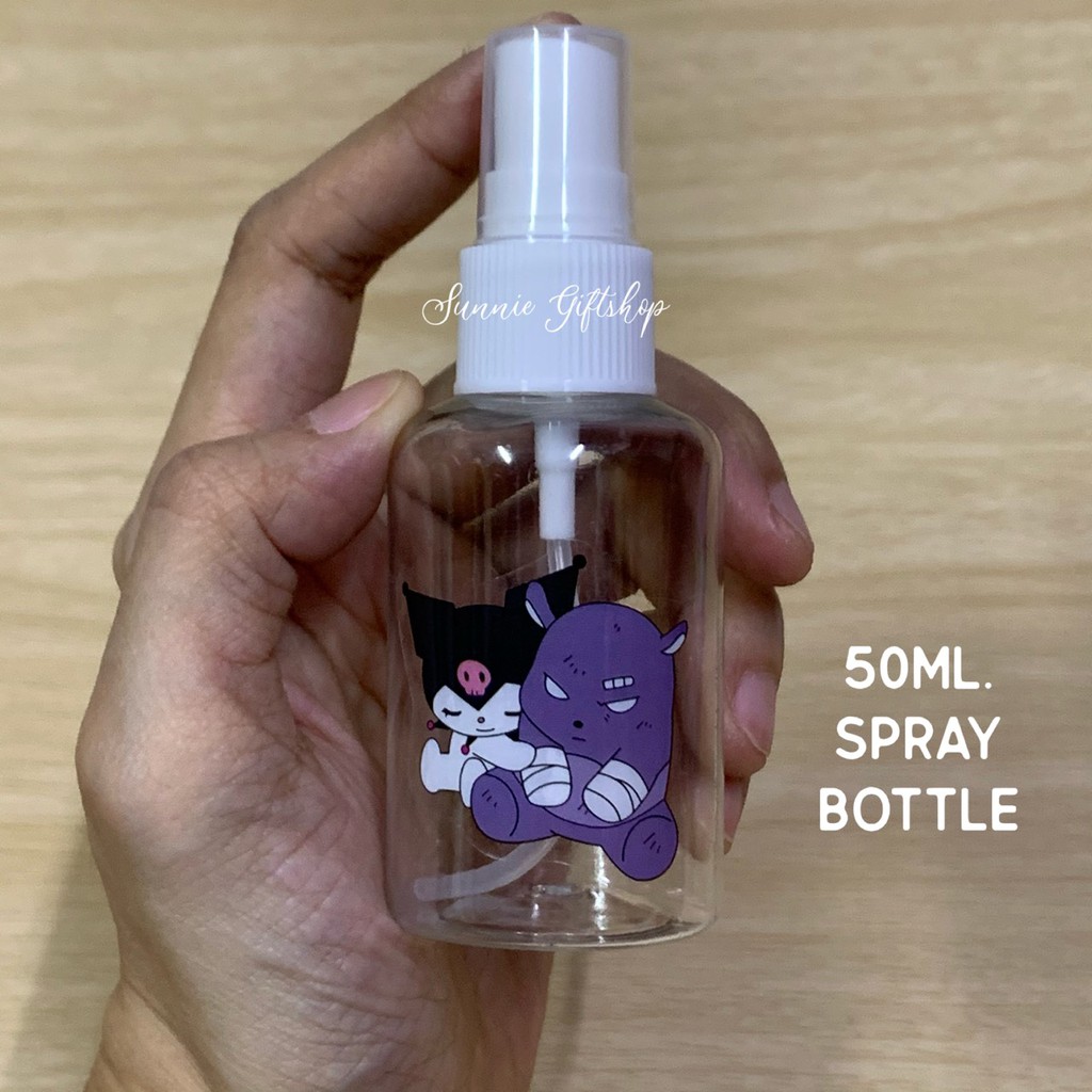 พร้อมส่ง ขวดสเปรย์ ลายการ์ตูน ขนาด 50 ml. Cinnamoroll ลายตัวเล็ก