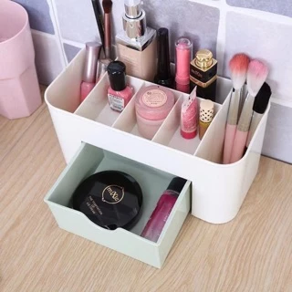 กล่องใส่ของ 6 ช่อง [01] แบบมีลิ้นชัก กล่องใส่เครื่องสำอาง ที่ใส่เครื่องสำอาง อุปกรณ์จัดเก็บอเนกประสงค์ รุ่น 1217-1219