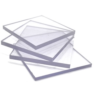 แผ่นโพลีคาร์บอเนต Polycarbonate ( PC)  ขนาด0.5x30x30 ซม.