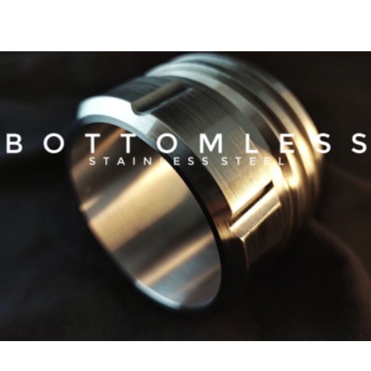 สแตนเลส Bottomless 51/53 มม. + ตะกร้ากรอง 51 มม./53 มม. 2 ถ้วยสําหรับ STARESSO SP300