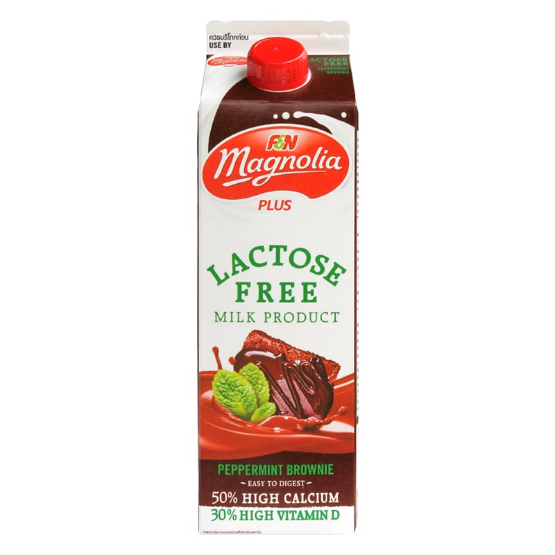 [ Free Delivery ]Magnolia Plus Pasteurized Lactose Free Milk Cocoa Peppermint Brownie 946ml.Cash on 