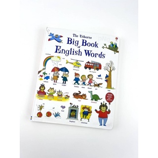 หนังสือบอร์ดบุ๊คสำหรับเด็ก The Usborne Big Book of English Words