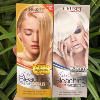 ครูเซ็ท ครีมฟอกสีผม 75 กรัม CRUSET Hair Bleaching Cream 75 g.