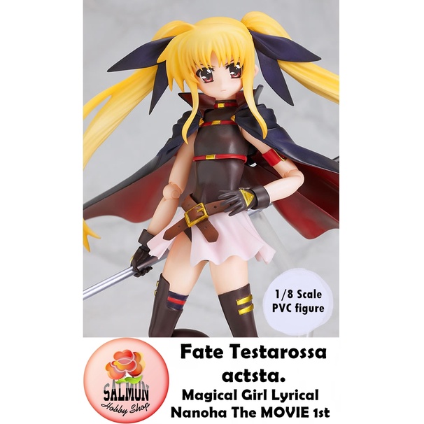 Figure ฟิกเกอร์แท้ (GSC - PVC figure 1/8th Scale) Magical Girl Lyrical Nanoha The MOVIE 1st - actsta: Fate Testarossa