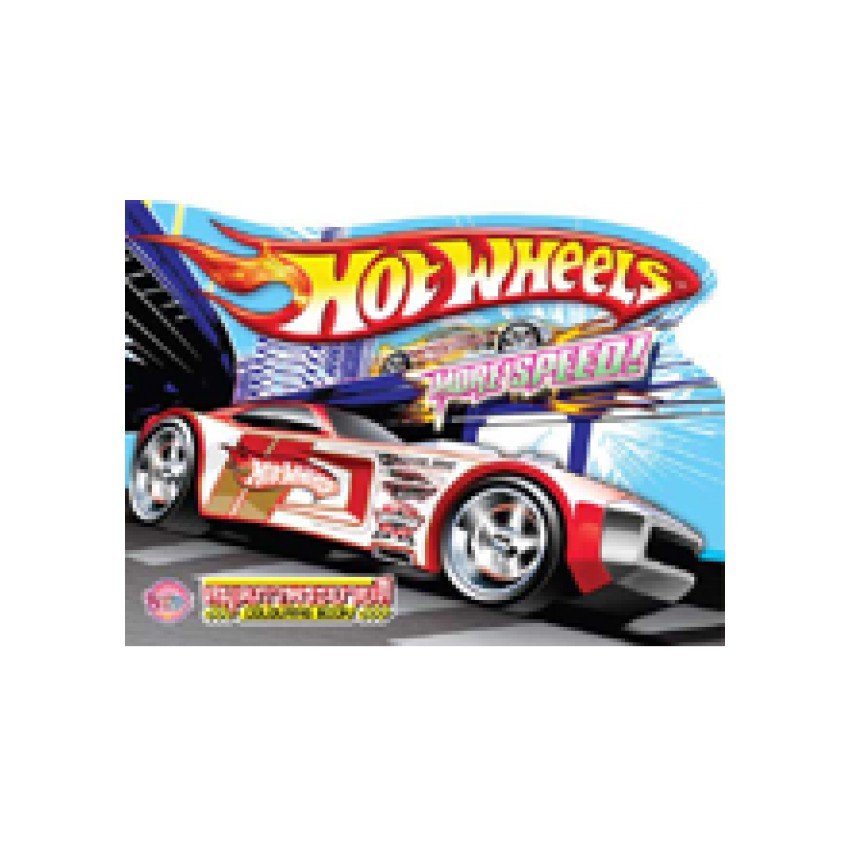 HOT WHEELS MORE SPEED! สมุดภาพระบายสี #69560