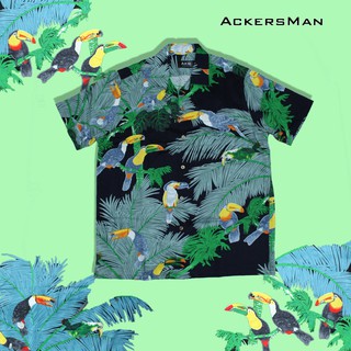 Hawaii shirt Hornbills Rayon premium