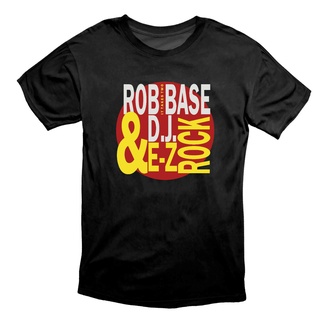 ถูกสุดๆเสื้อยืดลําลอง แขนสั้น พิมพ์ลาย Rob Base Dj Ez Rock Old School สไตล์ฮิปฮอป โอเวอร์ไซซ์