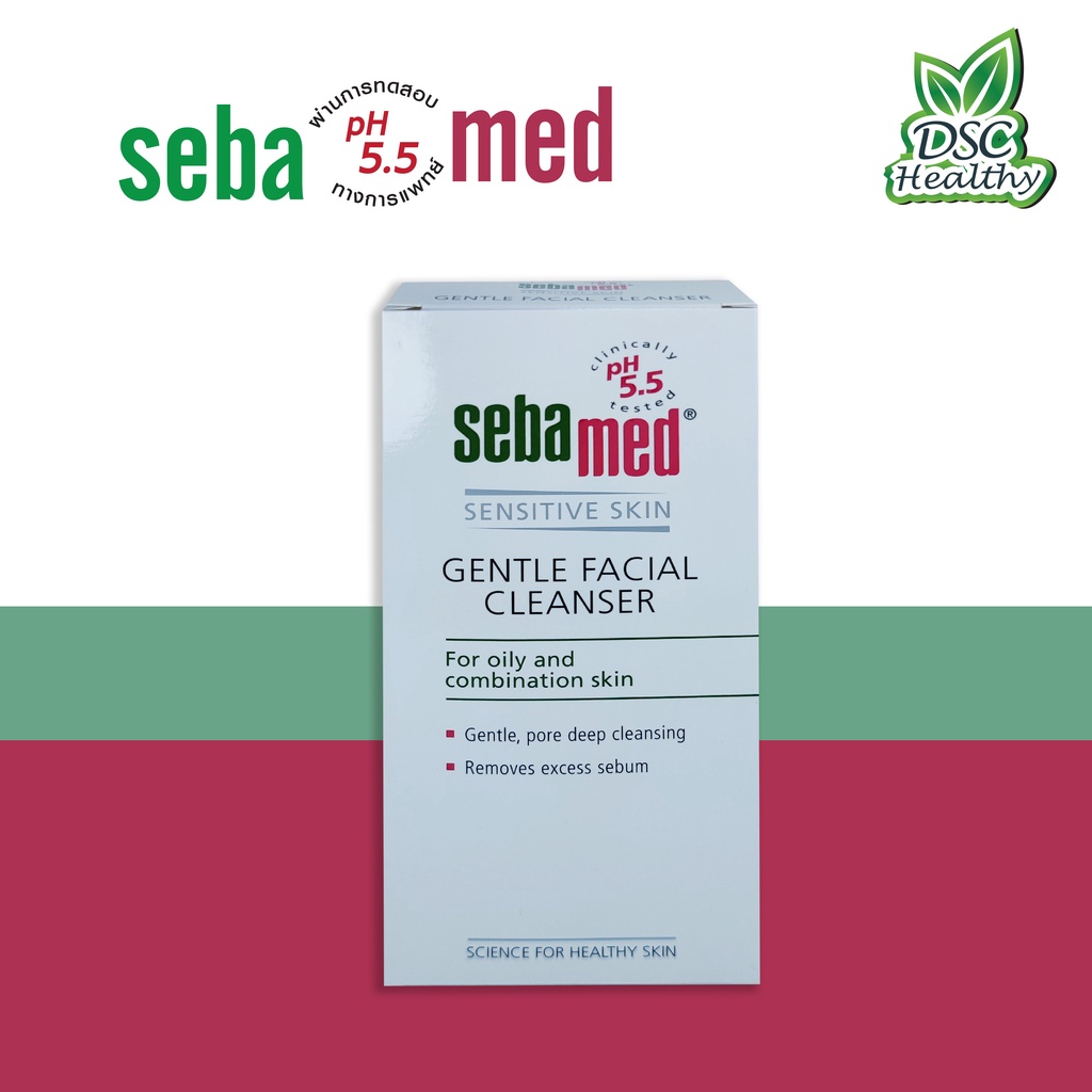 SEBAMED GENTLE FACIAL CLEANSER FOR OILY AND COMBINATION SKIN (150ML