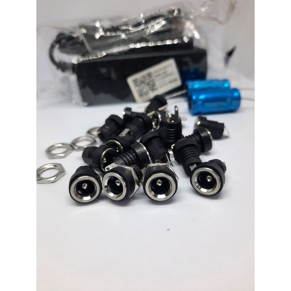 ซ็อกเก็ตDCชาร์จ ตัวเมีย DC022B  DC 5.5*2.1 มม