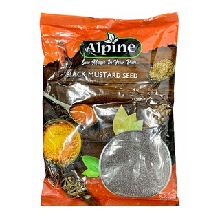 โปรโมชัน! อัลไพน์ เมล็ดมัสตาร์ดดำ 500 กรัม Alpine Black Mustard Seeds 500g