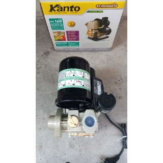 KANTO ปั้มน้ำ ปั๊มน้ำอัตโนมัติ เครื่องปั้มน้ำ ใบพัดทองเหลืองแท้ 370w Automatic waterpump รุ่น KT-PS160-