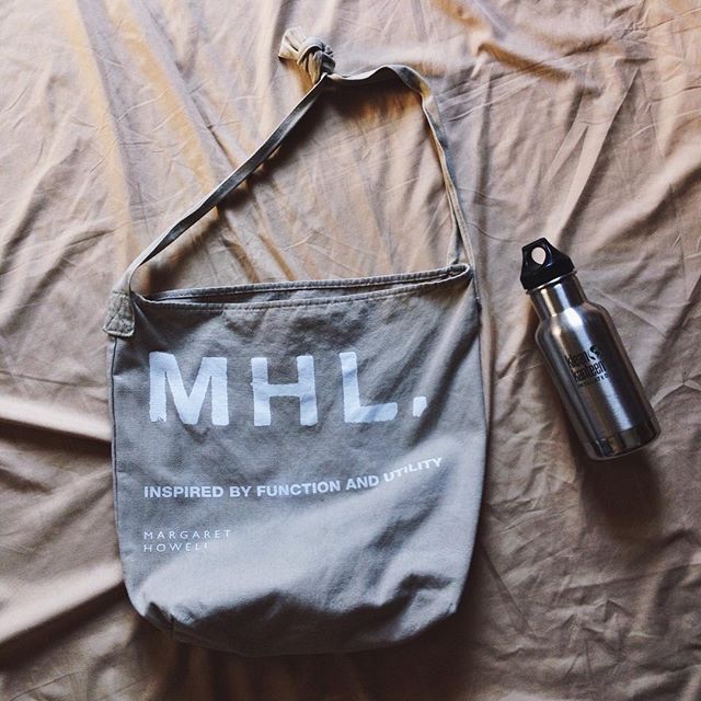 women beiges cotton MHL bag / sale 40%