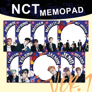 กระดาษโน๊ต memopad nct u สีสันสดใส ลายน่ารัก ⛔️ไม่มีกาวนะคะ⛔️