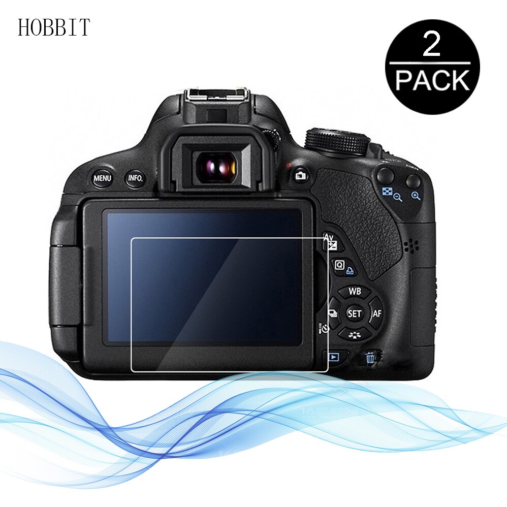 2 ชิ้น 9H กระจกนิรภัยสําหรับ Canon EOS R R5 R6 Ra RP M M2 100D 200D 250D 600D 650D 700D 2000D 9000D 