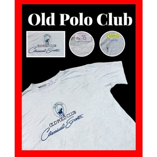 เสื้อ Old Polo Club งานเก่า ผ้าบาง (มือสอง)