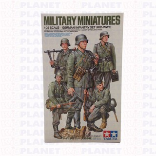 35371 Tamiya Model 1/35 German Infantry Set (Mid-WWII)