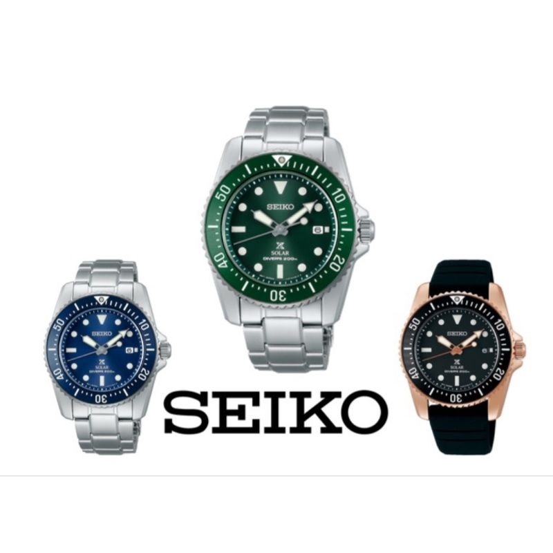 นาฬิกาข้อมือ SEIKO PROSPEX DIVER SCUBA SOLAR รุ่น SNE586P,SNE583P,SNE585P
